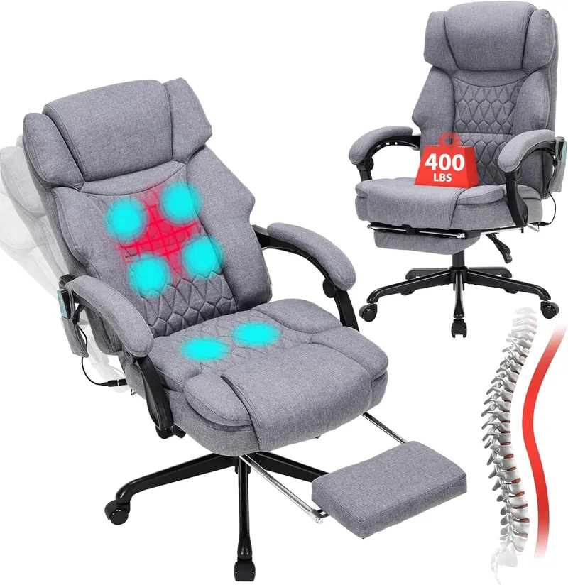 HESL Massage Office Chair with Heat